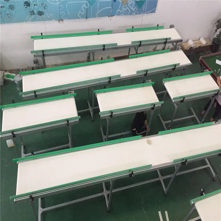 2020 PVC Hot Sale Belt Conveyor Flat Belt Conveyor System from Manufacturer