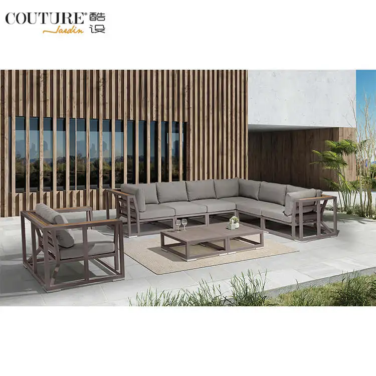 Оазис от Couture Jardin, садовая мебель, наружная жемчужная садовая кушетка, секционный диван, роскошная мебель для отеля