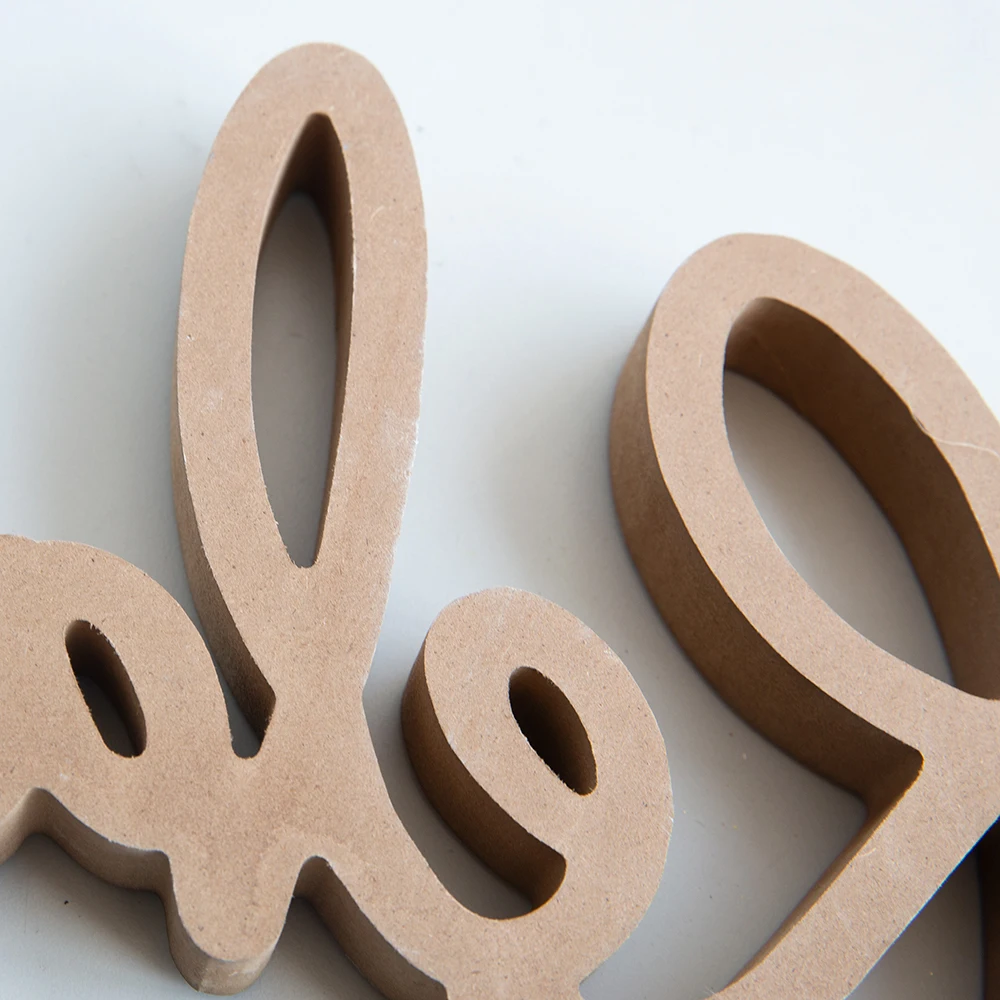 Customizable wholesale and design Desk home decoration of various words