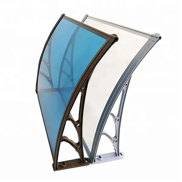 garden supplies polycarbonate awning outdoor Plastic Frame rain cover balcony sunshades canopy balcony awning design
