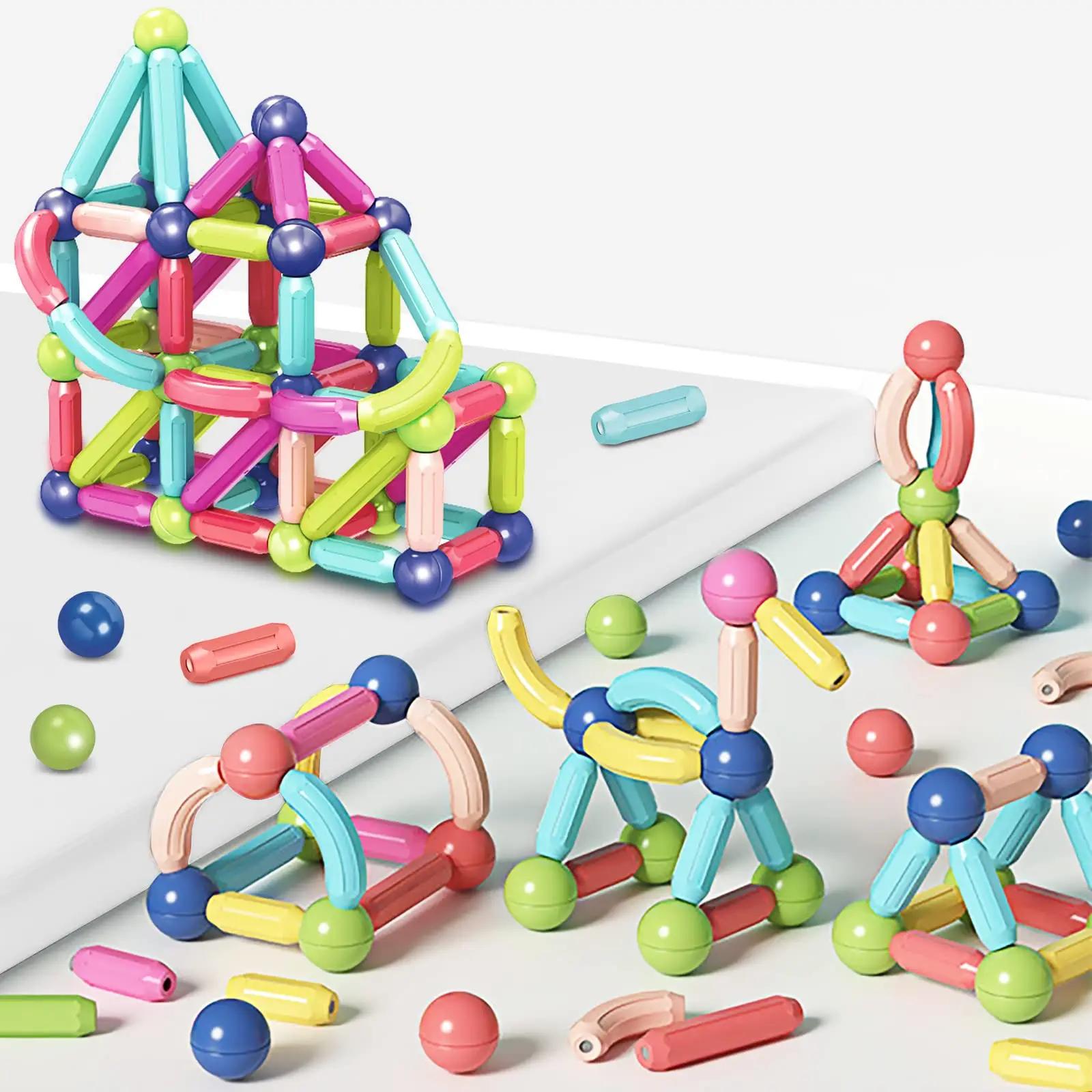 Wholesale Intelligence Developing Logical Magnetic Stick Building Magnetic Blocks For Children