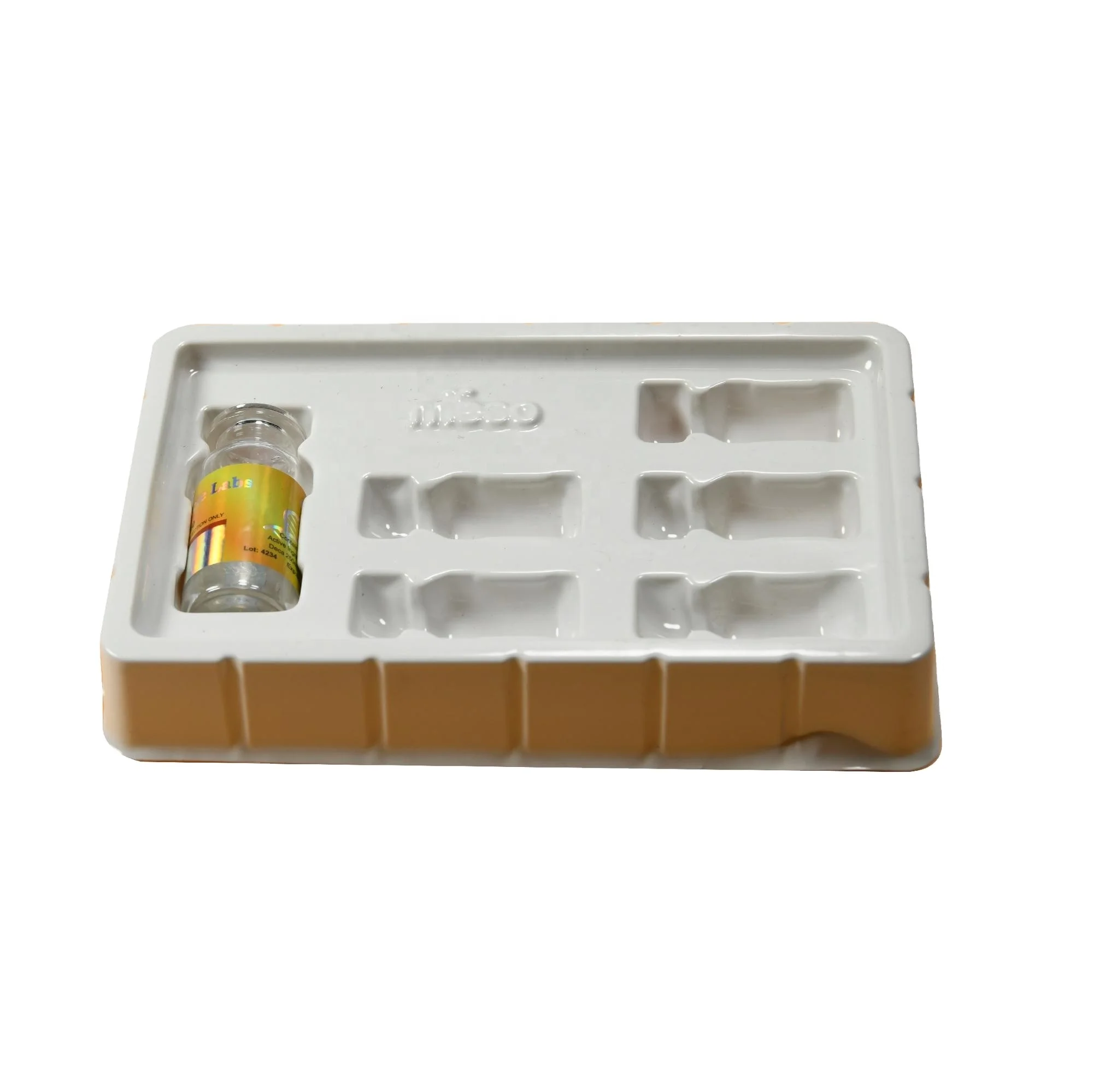 Serving Tray Type Disposable Plastic Tray 550ml Macrowave Plastic Square Shallow Disposable Custom Food Accept Material Origin