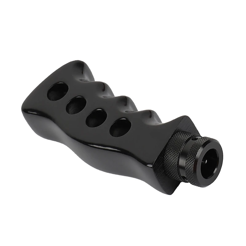 Aluminum Car Gear Shift Knob Pistol Knife Grip Handle Look High Quality Universal Manual Gear Stick Shifter Lever Change Knob