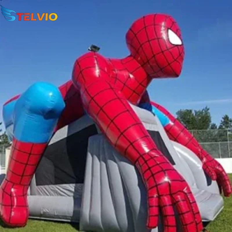 Commercial Bounce House Inflatable Spiderman Bouncy Castle Air Jumping Castle Inflatable Bouncer For Kids