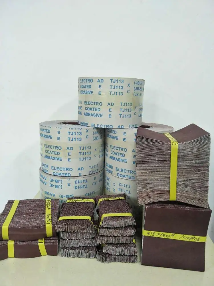 Abrasive Tool Zirconia Oxide Grain Polyester Sanding Belts for Stainless Steel Metal