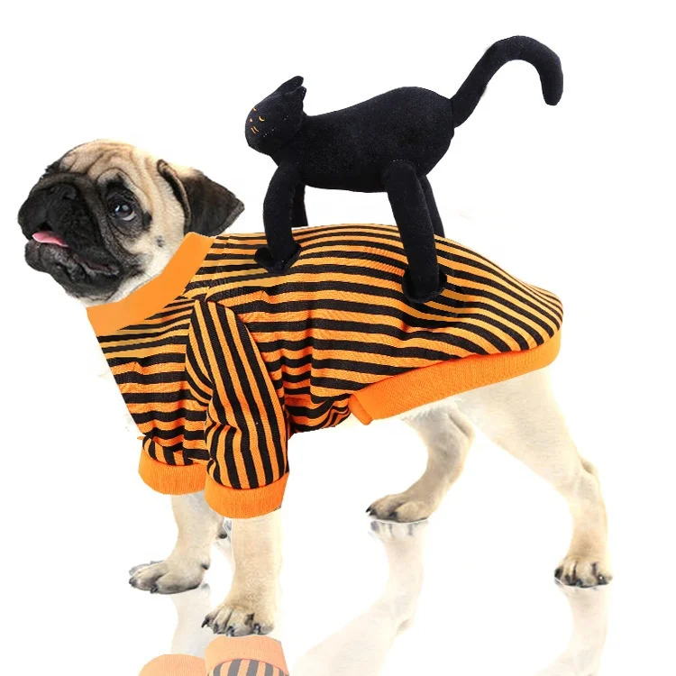 2021 Custom Halloween Cosplay Pet Cat Suit Apparel Clothes Jumpsuits Accessories Decorations Costume  Pet Cloth