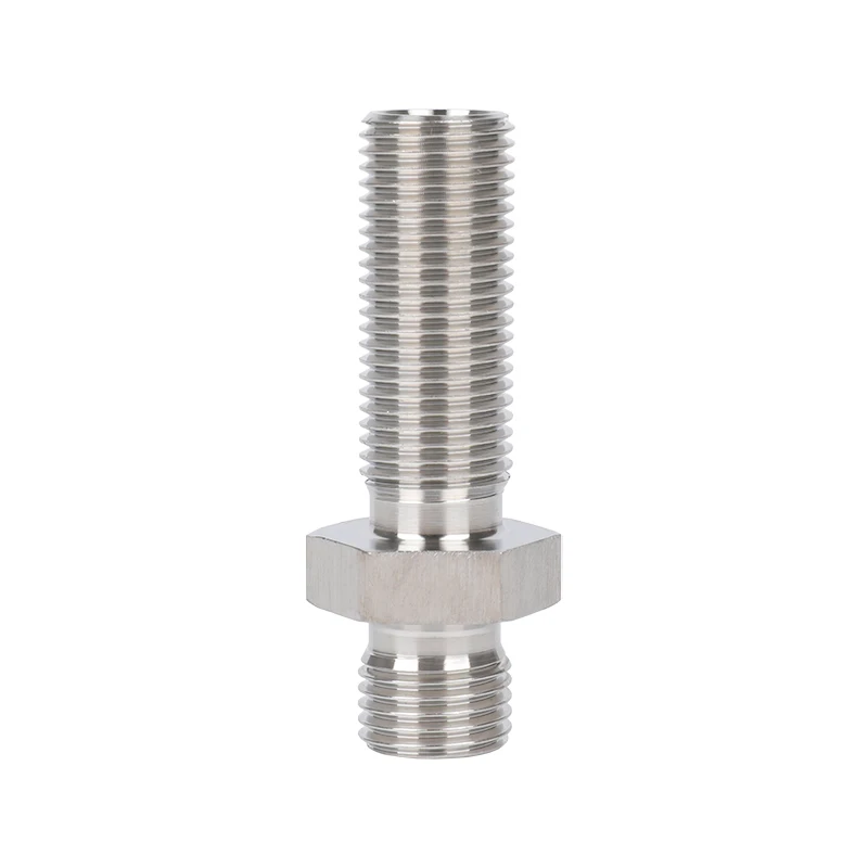 Stainless Steel NPT Male Hydraulic Hose Fitting 15611 Ayn Type for Heavy Machinery