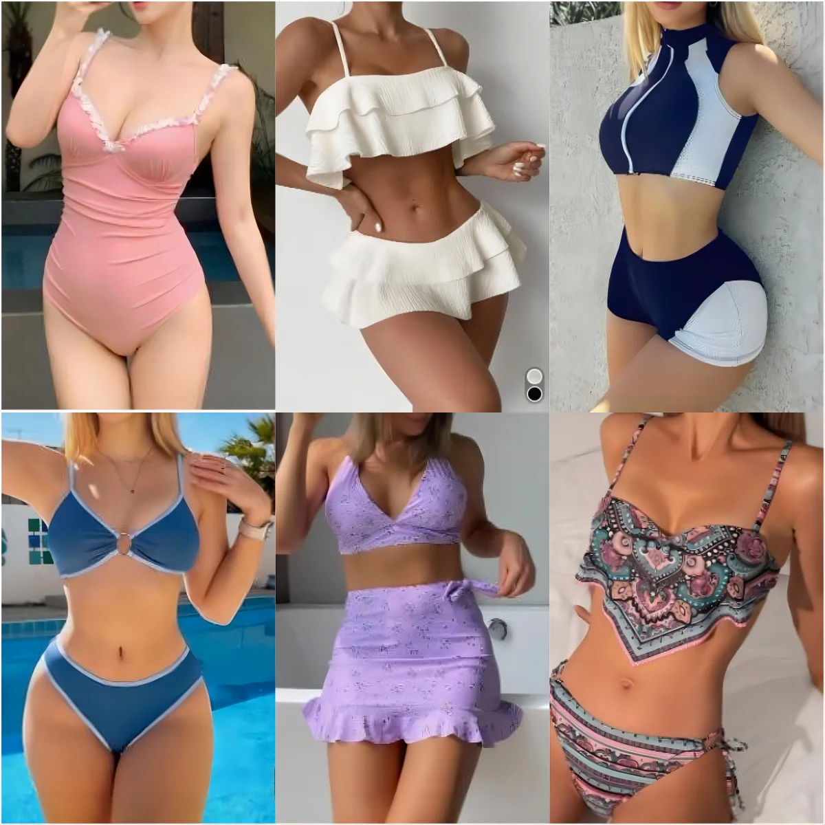 Apparel Mix Bundle Wholesale Women Tops Swimsuit Bale Bikini Assorted Dress Bulk Ropa packaging random stock clothes