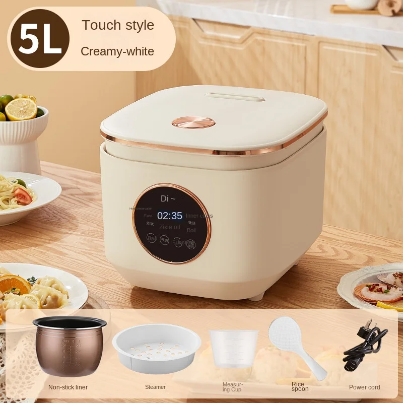 Lar 5L Intellint Digital Rice Cooker Household Non-Stick Multi-Function Electric Cooker Direct Factory Supply