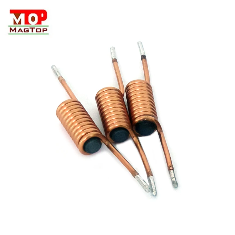 100mH fixed radial inductors ferrite rod core inductor coils power inductors