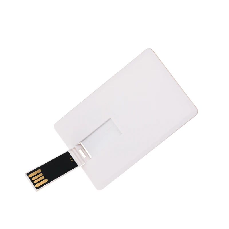 Custom Personalized usb business card size flash drive 4GB 8GB 16GB 32GB 64GB 128GB usb flash credit card
