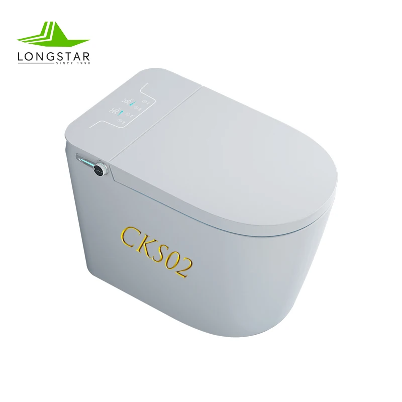 Санитарная посуда для ванной Longstar Ремешок 300 мм/400 мм сифонический керамический бытовой смыв оптовая продажа унитаза