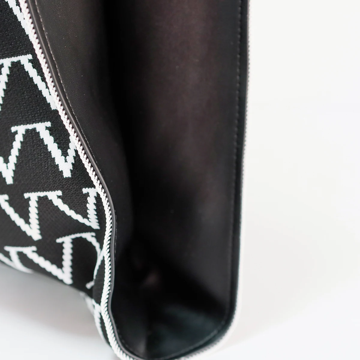 Fashion Designer Light Luxury Custom Leather Knit Travel Tote Shoulder Bag