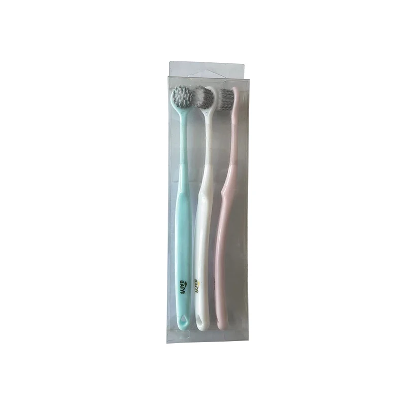 massage gum toothbrush soft spiral bristle  Wholesale OEM free sample Customized