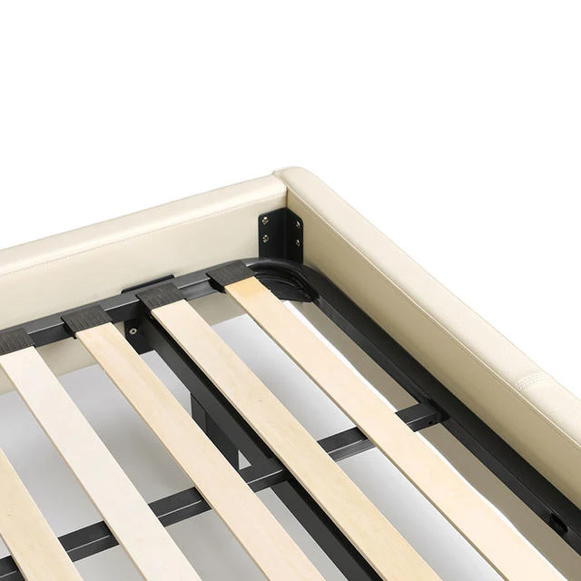 King-size черная металлическая платформа решетчатая мебель каркас кровати