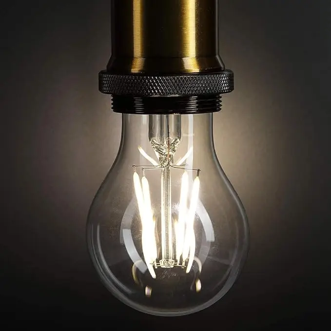 Edison LED outdoor 220V waterproof E27 screw bulb Energy-saving decorative lighting warm white retro A60 bulb