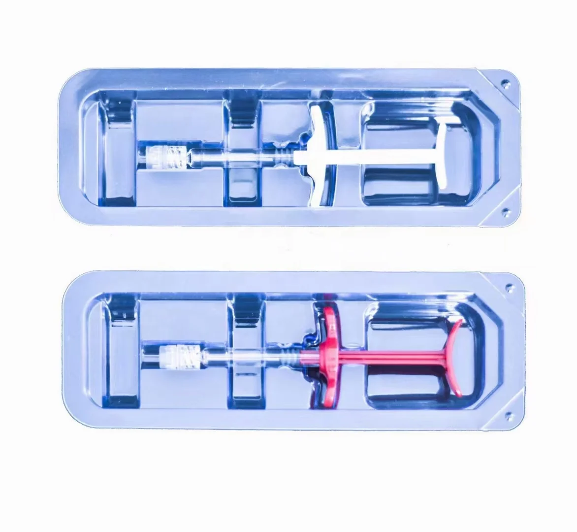 SYRINGE BLISTER PACK medical packaging for Cosmetic syringe sterile blister