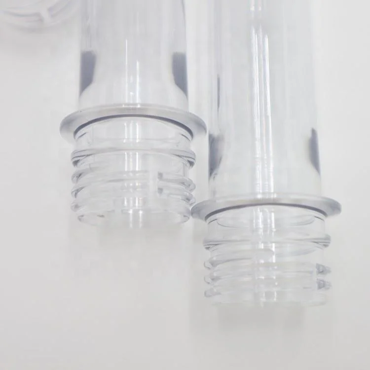 Custom size plastic transparent 1881 pet preform 28mm pco 1810 preform for making bottle water