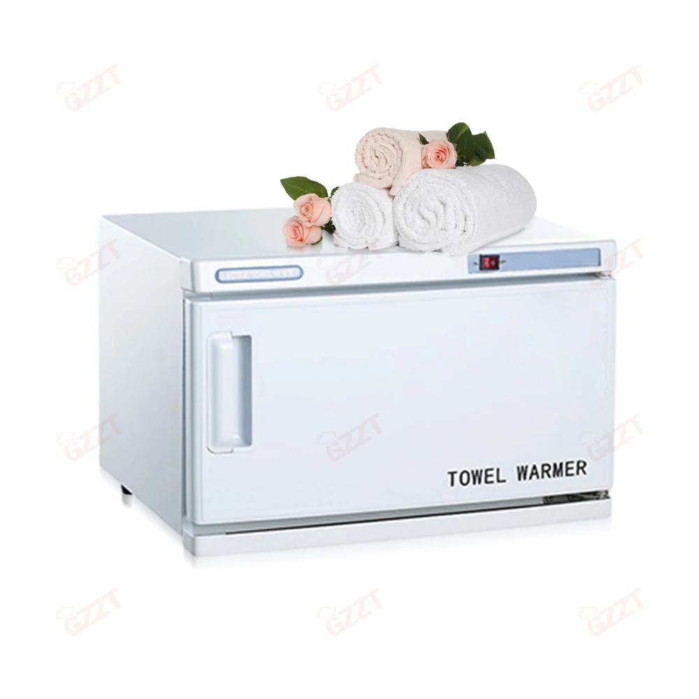 China Towel Disinfection Cabinet 16L 32L 46l Double Layer Spa Hot Towel Cabinet Electric Heated Towel Rail  Warmer Machine
