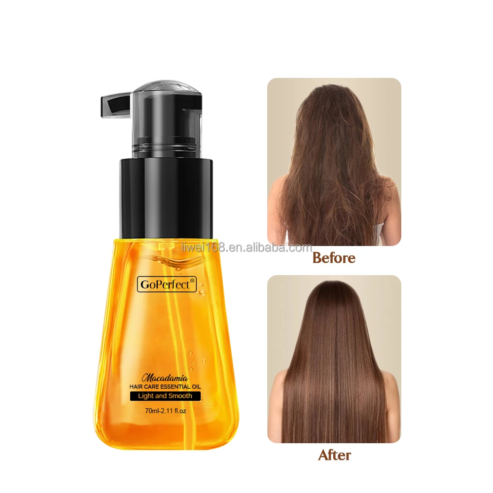 Professional Smooth & Light Hair Care Essential Oil Private Label Hair Oil Natural Essential Oil For Hair Care
