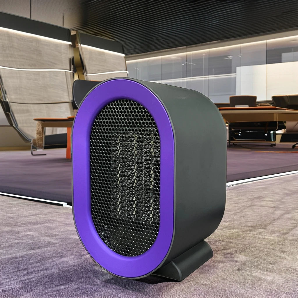 Portable 1200W PTC Infrared Heater New Frosted Material Electric Car Fan Easy Desktop Ventilation EU Household 800W Living Room