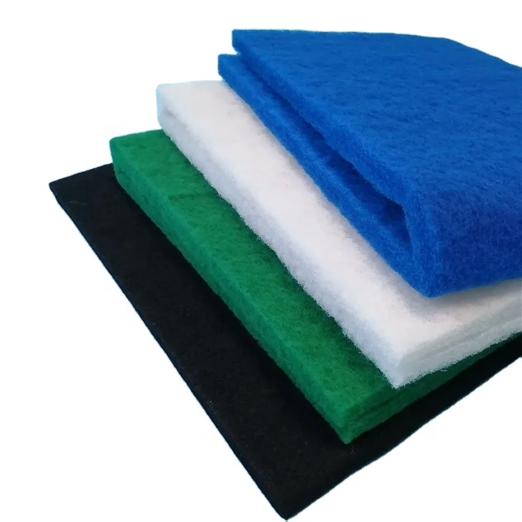 Koi Pond Fish Tank Aquaclean Replacement Bio Bacteria stiff black Filter Spare Sponge Felt Mat Aquarium
