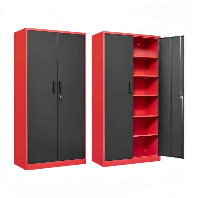 Factory direct delivery garage goods storage cabinets Lockable steel cabinets Adjustable shelf tools Metal cabinets