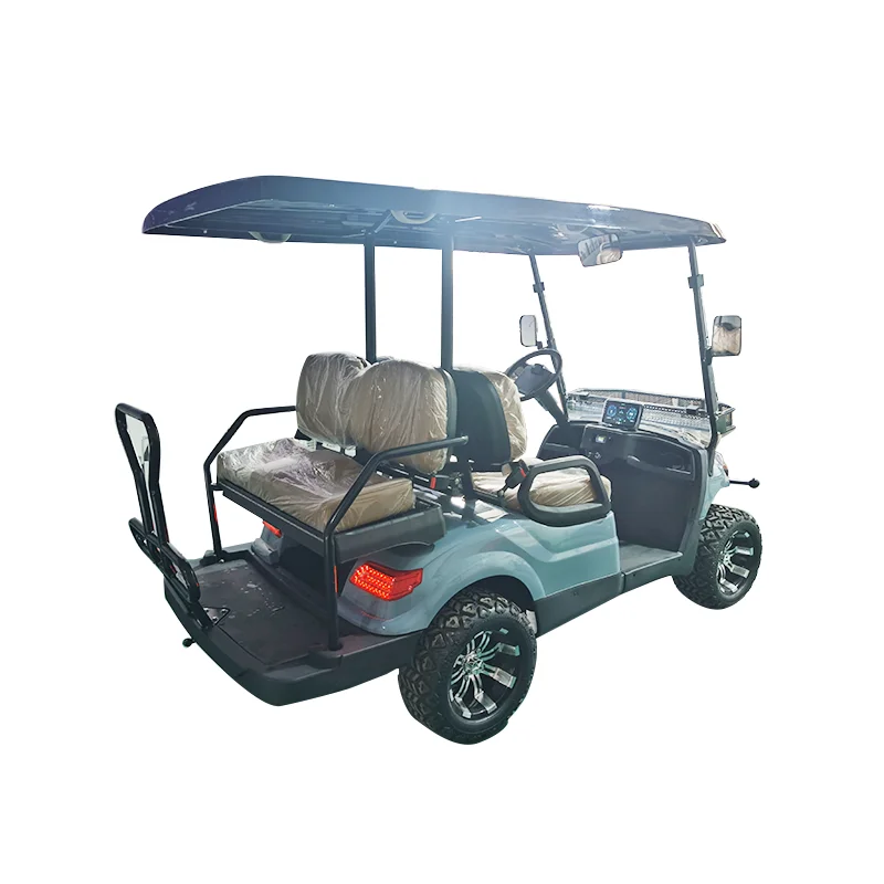 Wholesale golf carts golf carts electric lithium  4 seats electric ezgo with cargo box trunk