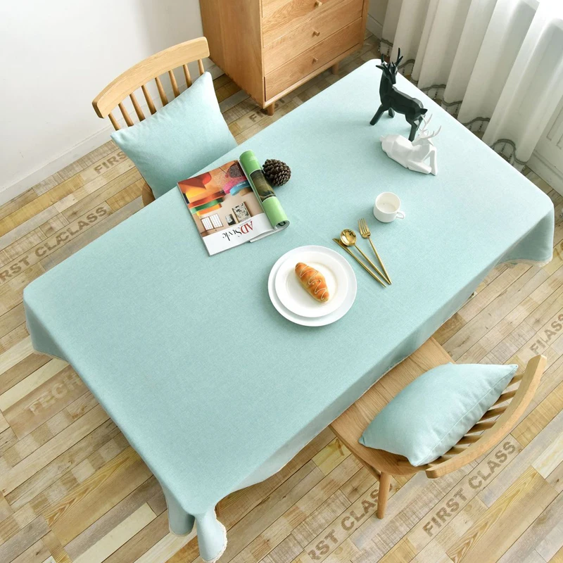 Custom lace tablecloth linen tablecloth for table decoration