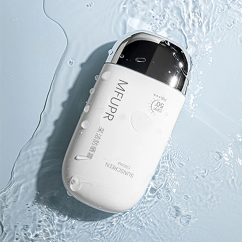 Private Label Manufacture Long-lasting Anti-UV Facial and Body Skin Care Sunscreen SPF50 Organic Cream 50ml Sunblock