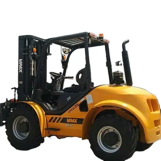3.5 ton rough terrain forklift with Japanese engine forklift for sale forklift bearing
