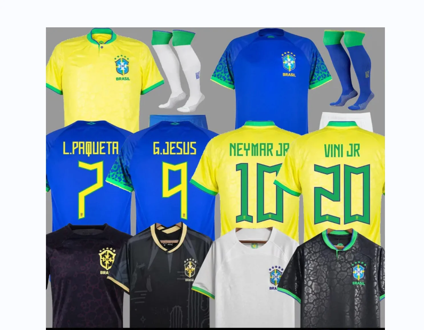 Бразильские 2023 футбольные майки Camiseta de futbol PAQUETA RAPHINHA maillots MARQUINHOS VINI JR brasil NEYMAR