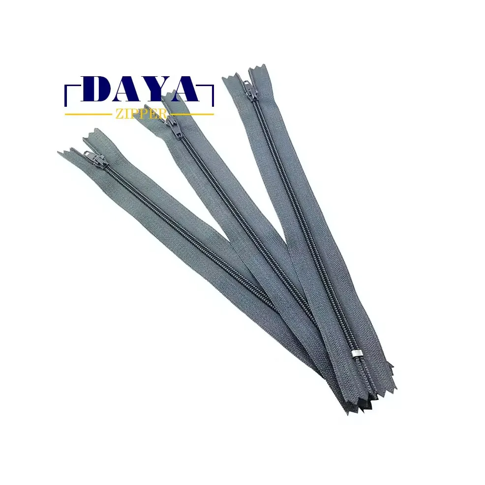 South American hot selling 2019 cheap end-closed auto-lock nylon 9' zipper