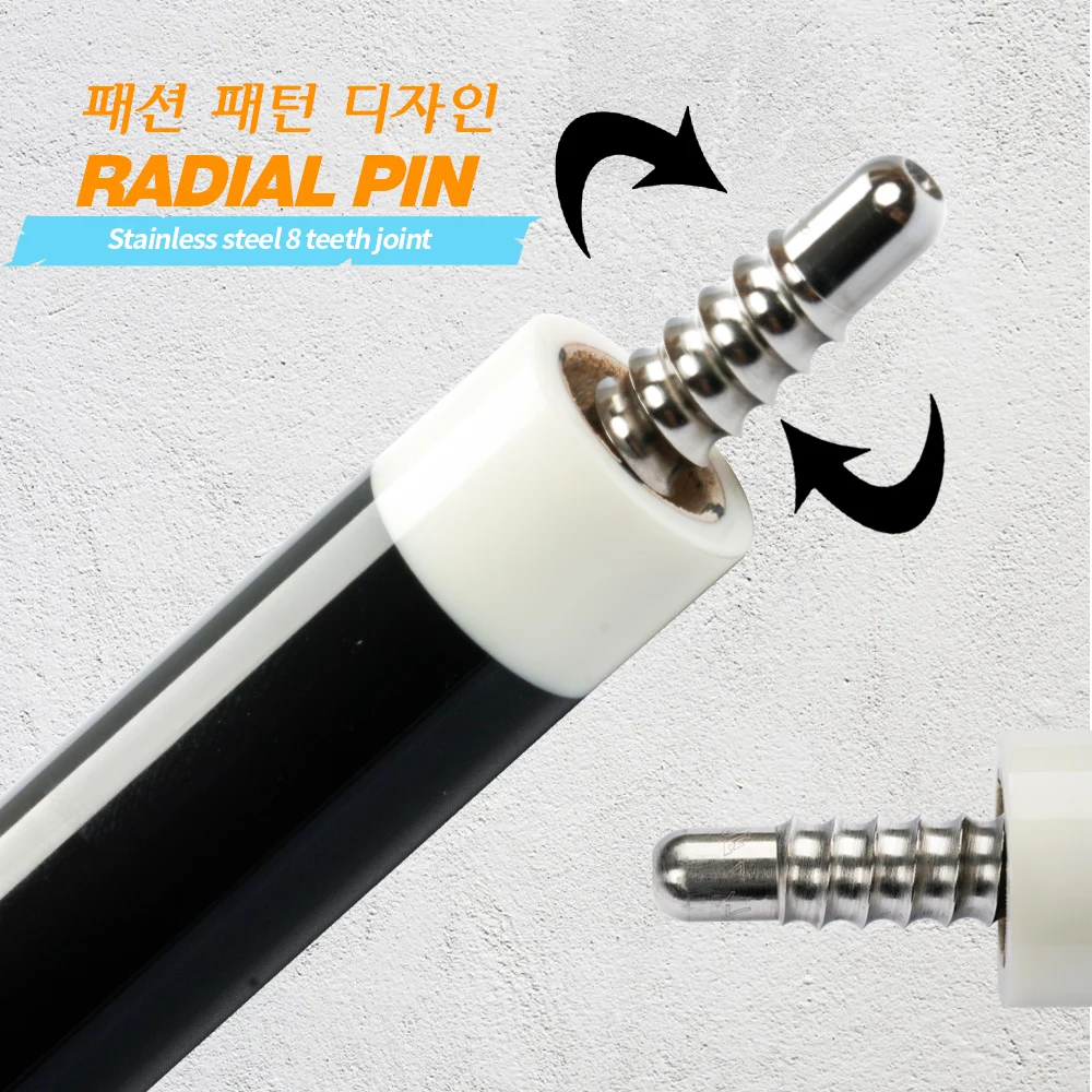 Jflowers Billiards 3 Cushion Carom Cue Carbon Fiber 12mm 142cm Black Technology Korea Libre Cue Billar Cue