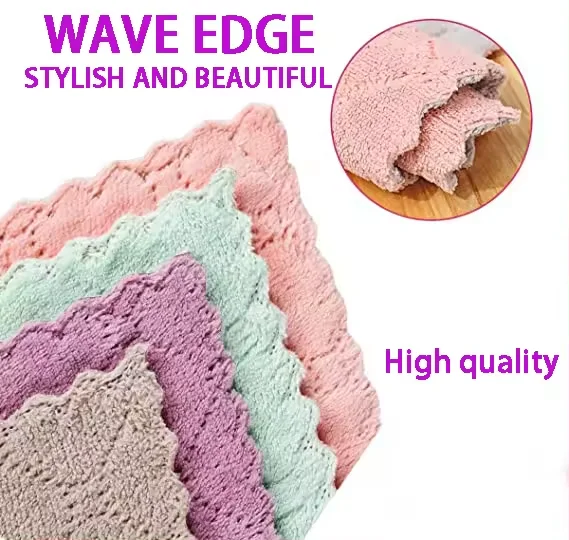 Premium Microfiber Cleaning Cloth Lint Free Micro Fiber Cleaning Dish Towels for House Kitchen Car Glass Window Microfiber Towel