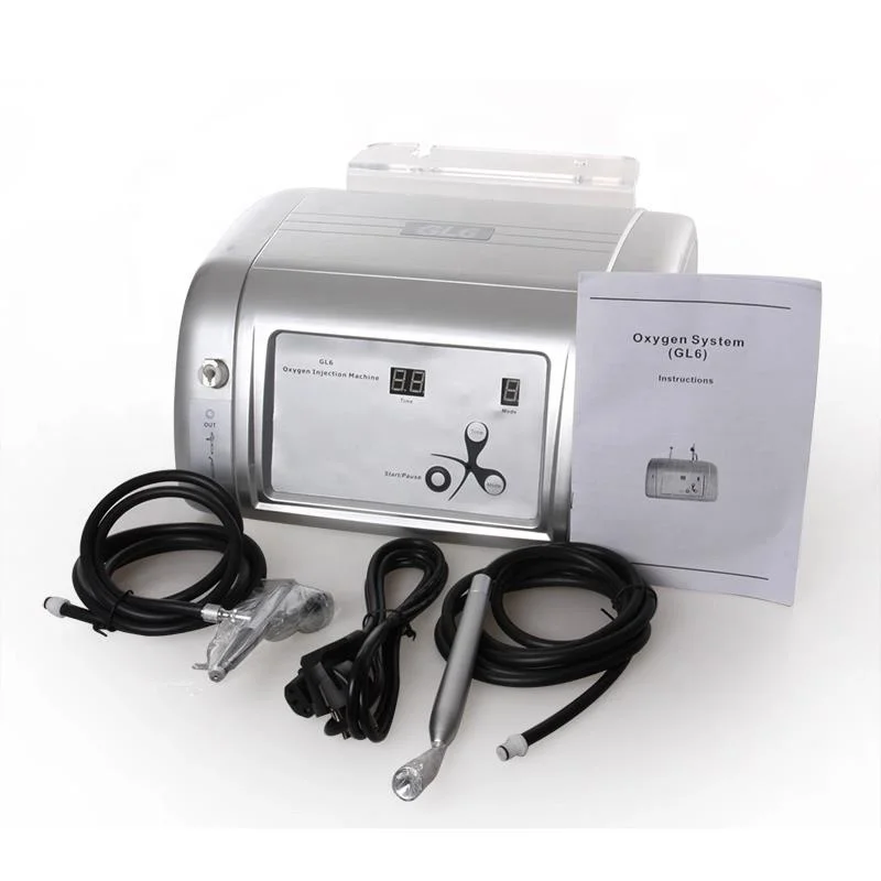 GL6 High Quality Portable Oxygen Spray Kin Care Oxygen Facial Machine
