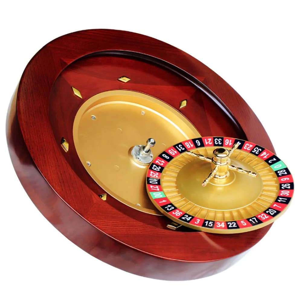 RTS Professional wood roulette wheel 20inch diameter for home style roulettte game of casino style