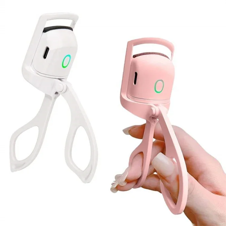 Good Sale Usb Rechargeable Quick Natural Curling Eye Lashes Long Lasting 2 Heating Modes Electrical Heated Eyelash Curler