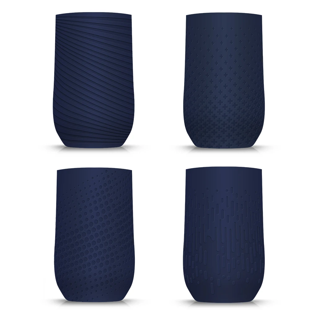 Colorful BPA Free Protective Glass Bottle Sleeve Silicone Water Bottle Cover