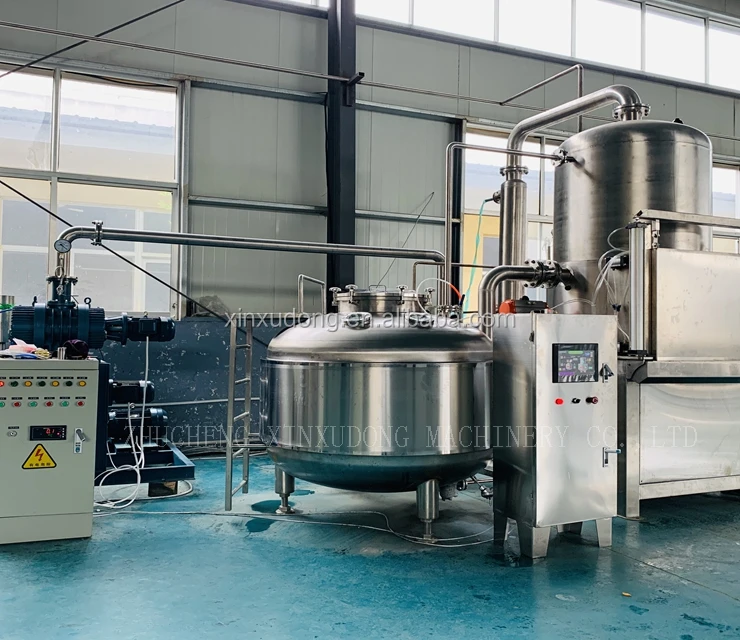 TCA vacuum fryer machine