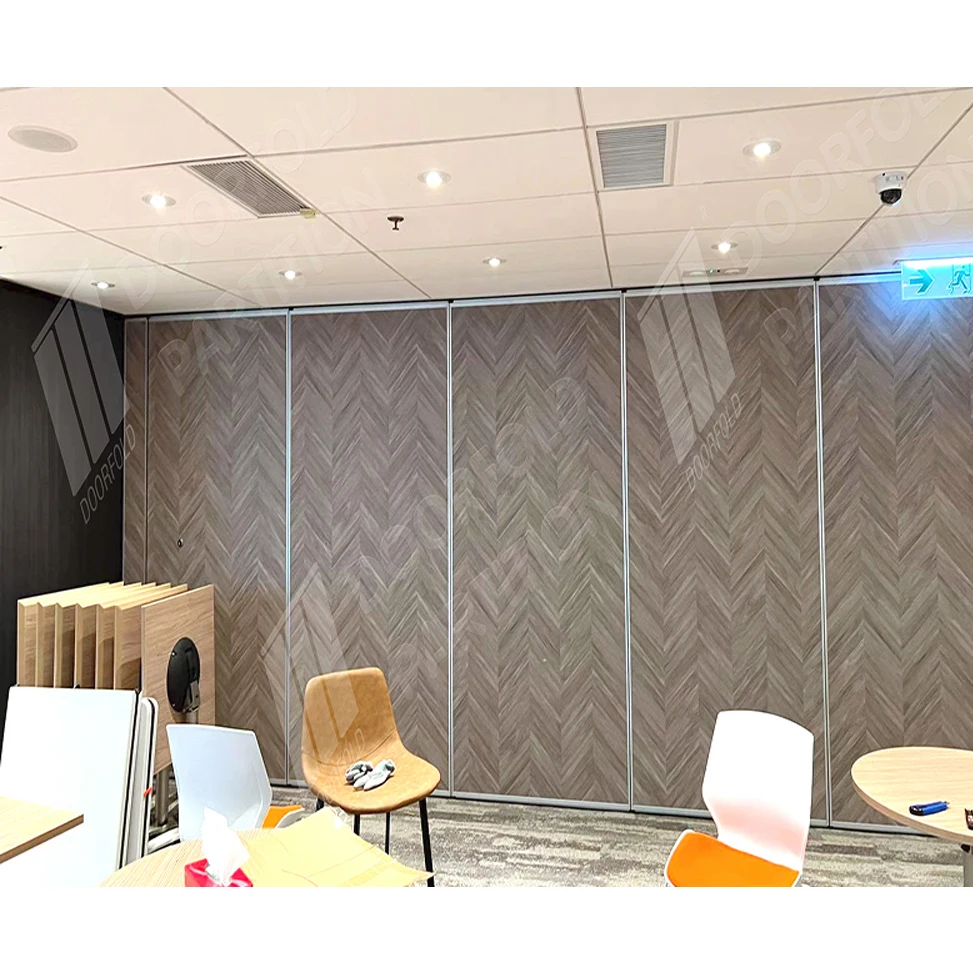 Conference Room Aluminum Frame Sliding & Folding Partition Wall  for Dynamic Meeting Spaces