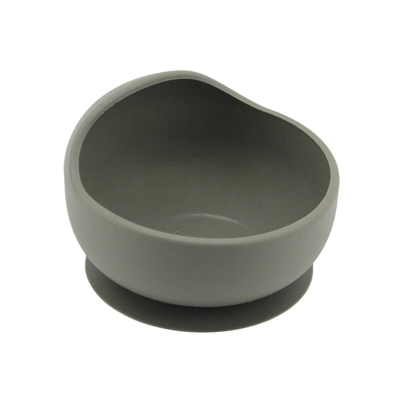High Quality baby feeding Bowl Tableware Factory whole sale Silicone Suction Bowl