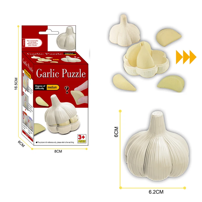 Wholesale Promotion Educational   game Sea urchin Carlic puzzle toys for children
