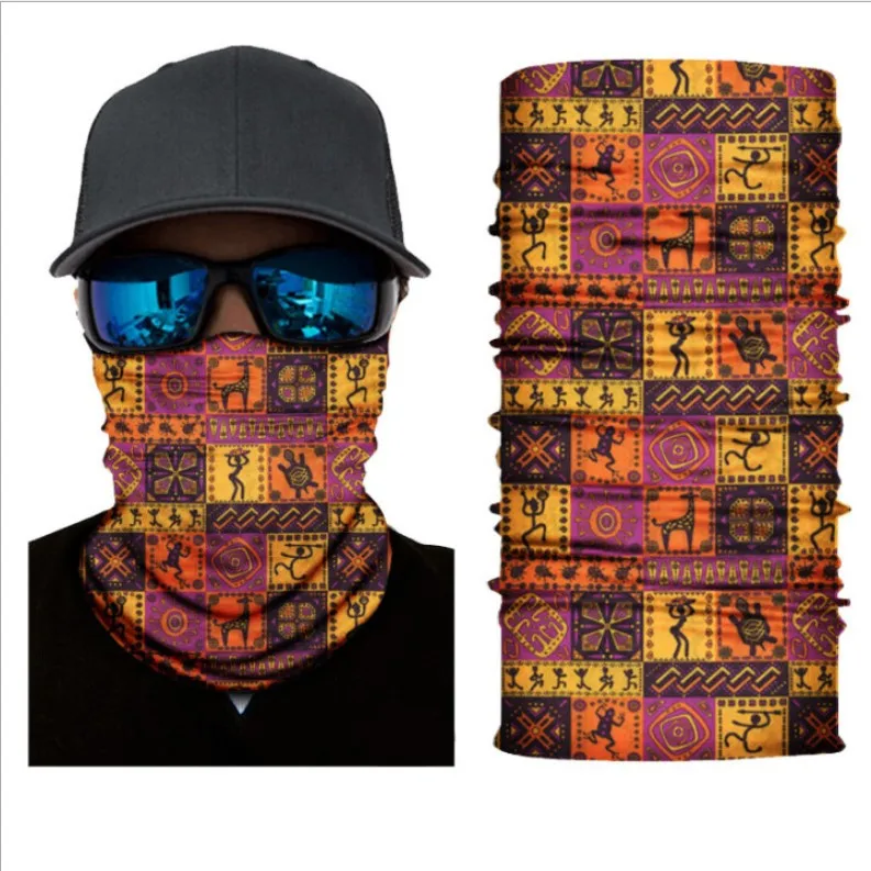 Neckwear Bandanas Buffs Unique Sport Oem Customized Logo Outdoor Pattern Pcs Design Feature