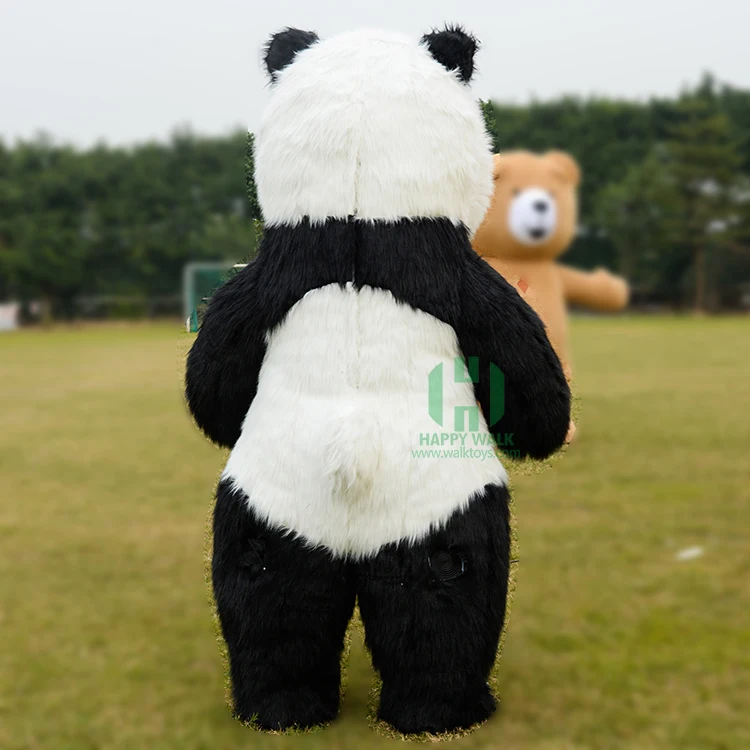 High Quality 2M 2.6M 3M Cartoon Character Inflatable Mascot costumes Inflatable panda costume