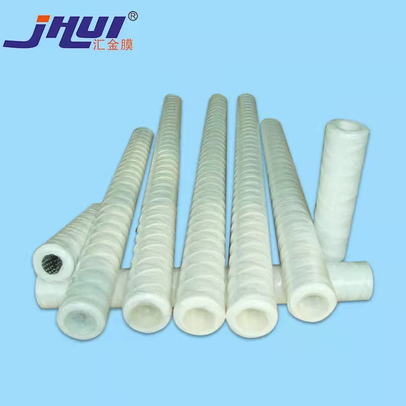 Sewage purification plant purify block 40 inch 5 micron PP yarn string wound cartridge filter