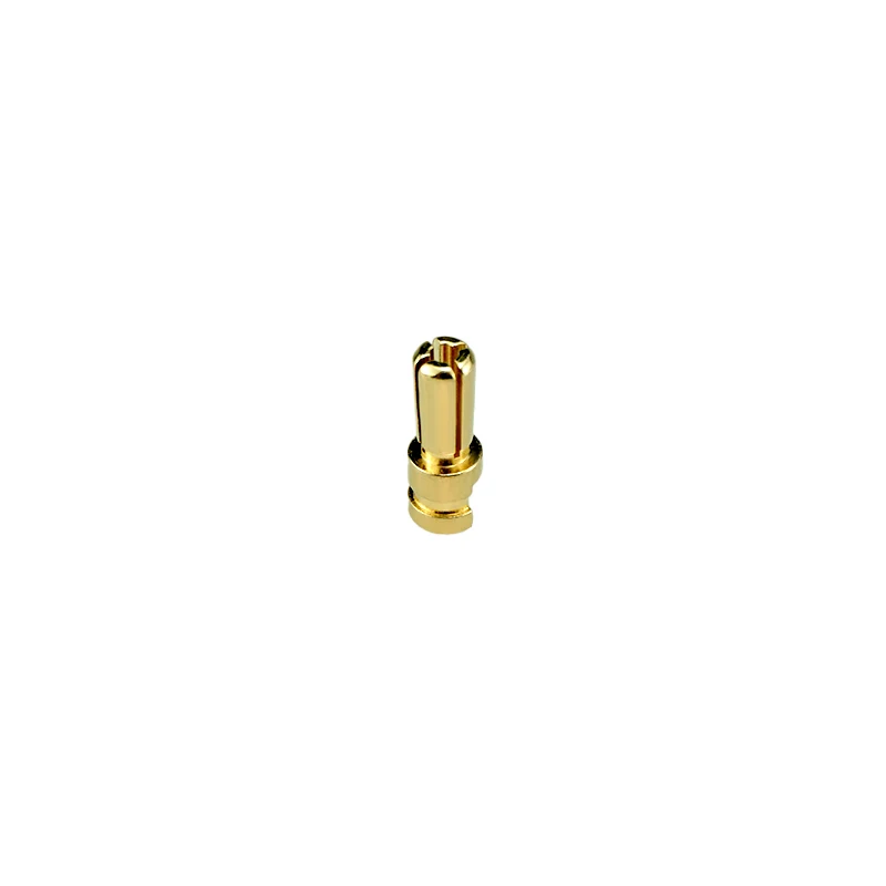 Amass 3.5mm 4.0mm High Current Cross Slotted Gold Plated Banana Plug for Motor ESC Welding Connection