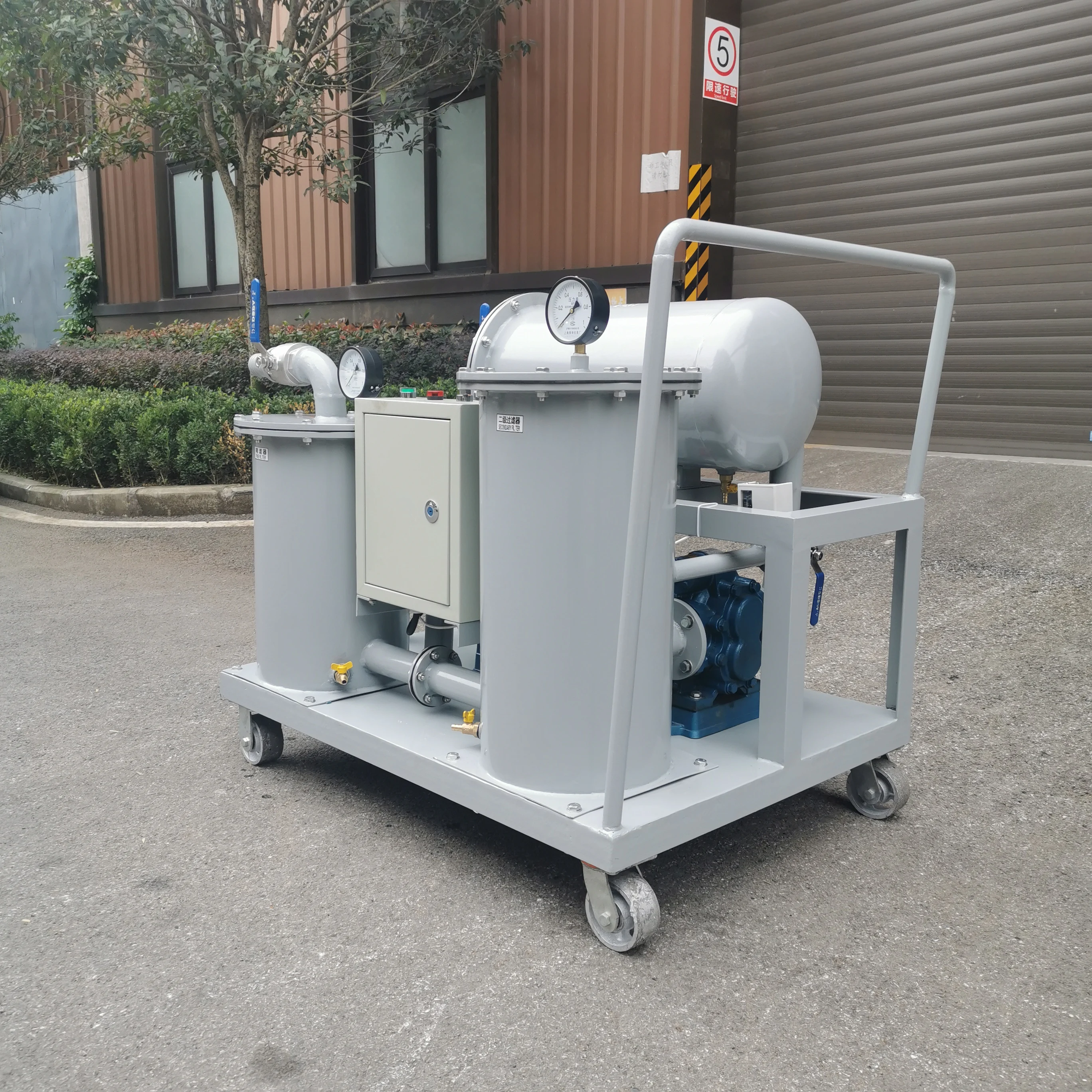 Gasoline Oil Filtration Cleaning Diesel Oil Fuel purifier System