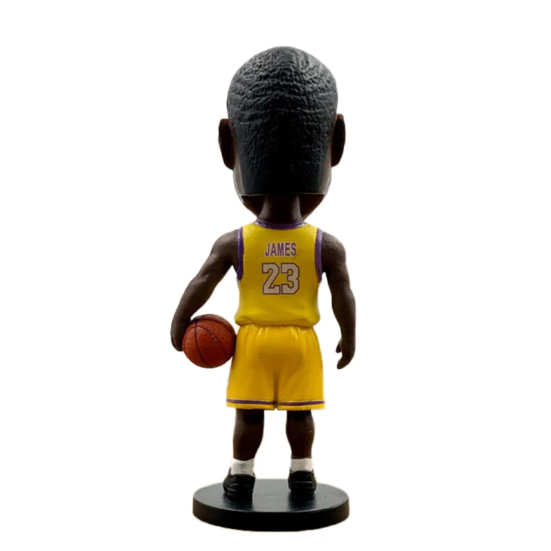 Custom basketball player bobblehead NBA star action figure toys hot sale Kobe Bryant resin bobble head