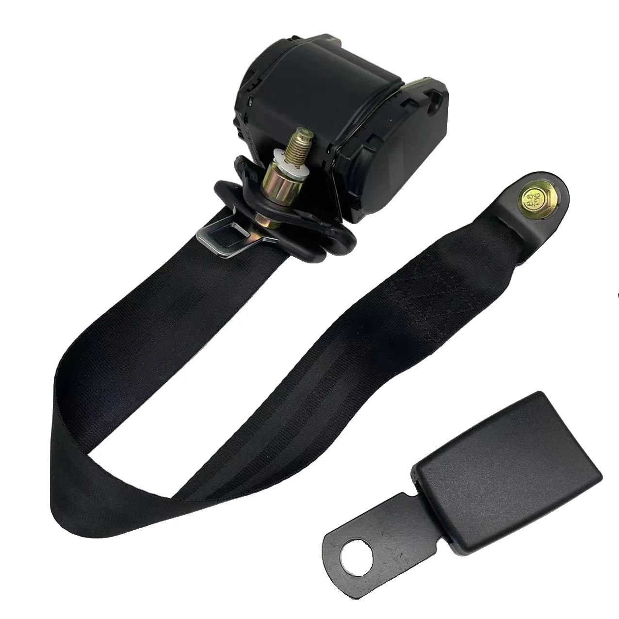 Simple Adjustable vehicle trunk bus certification safety belt 3 point seat belt